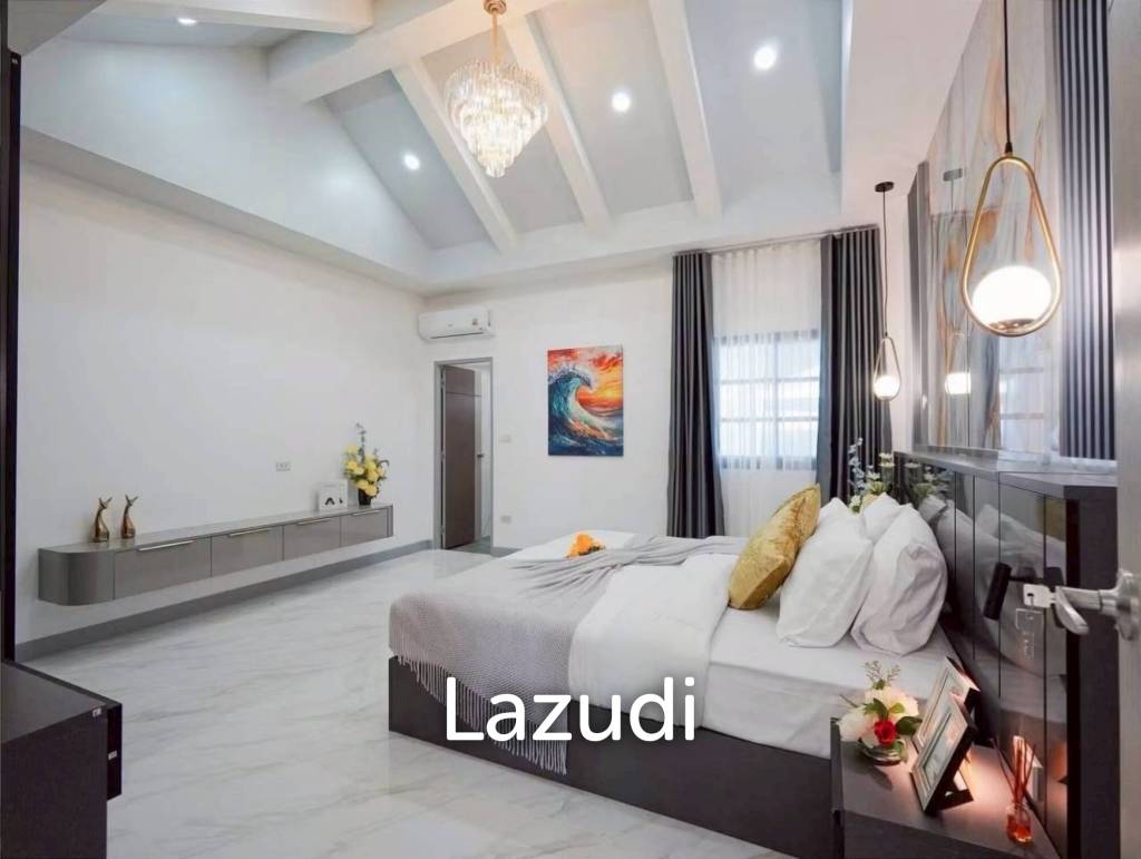 Modern Renovated Pool Villa for Sale Near Mabprachan Lake
