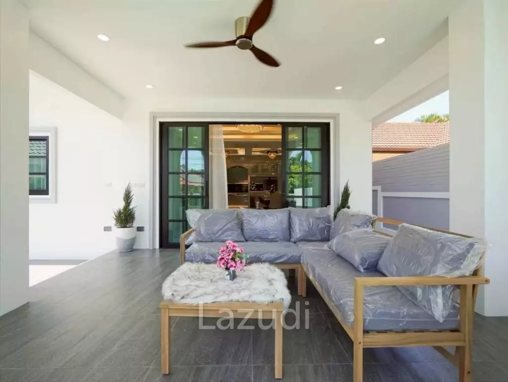 Modern Renovated Pool Villa for Sale Near Mabprachan Lake
