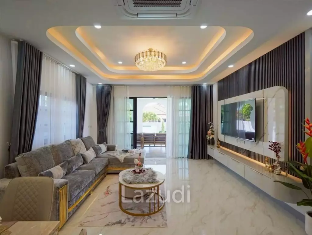 Modern Renovated Pool Villa for Sale Near Mabprachan Lake
