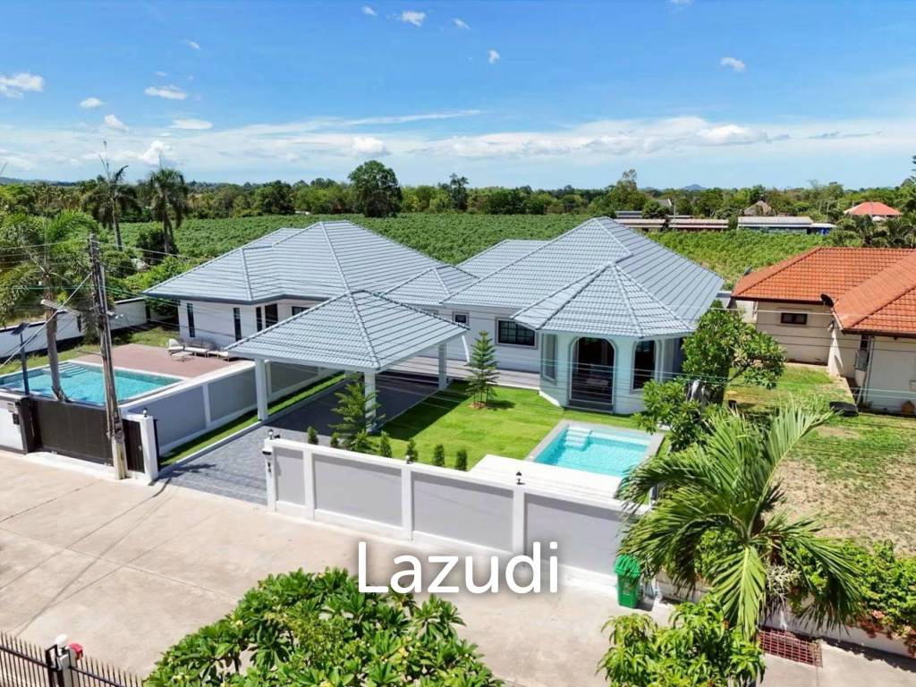 Modern Renovated Pool Villa for Sale Near Mabprachan Lake