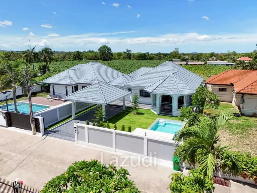 Modern Renovated Pool Villa for Sale Near Mabprachan Lake