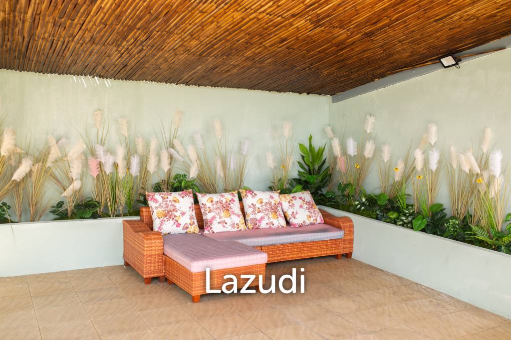3 bedrooms pool villa in Soi Khaopra Bophut with panoramic mountains view and partial sea view
