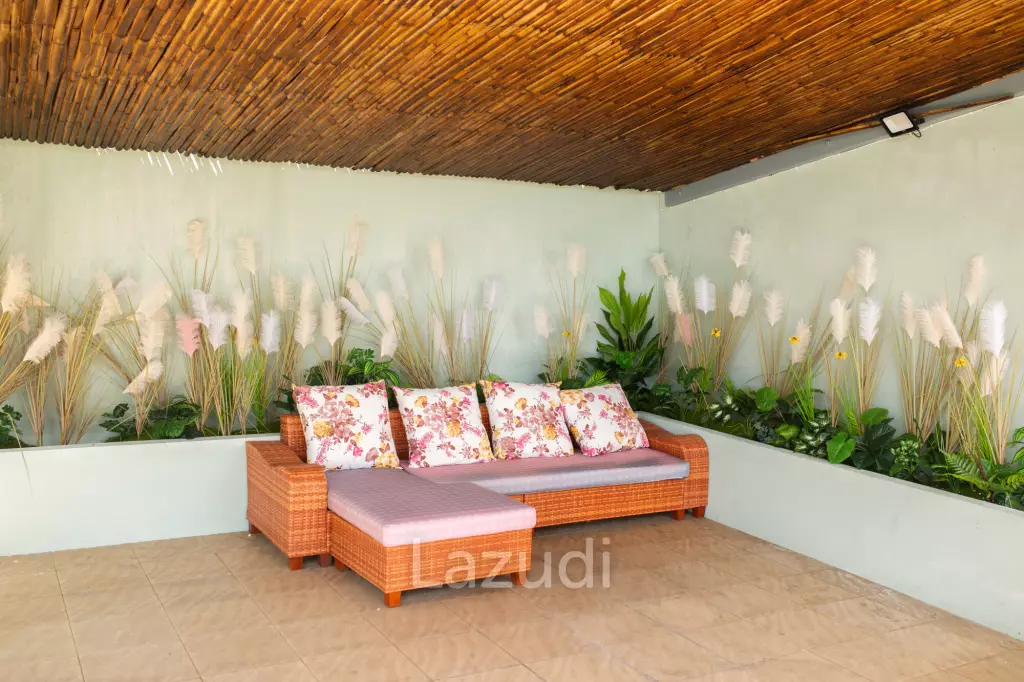 3 bedrooms pool villa in Soi Khaopra Bophut with panoramic mountains view and partial sea view