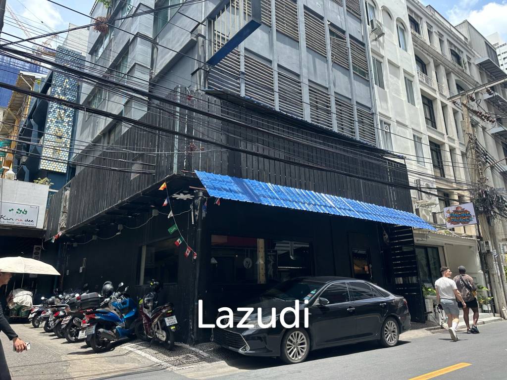 384 sqm Corner Retail Building in Suriyawong Bang Rak Bangkok