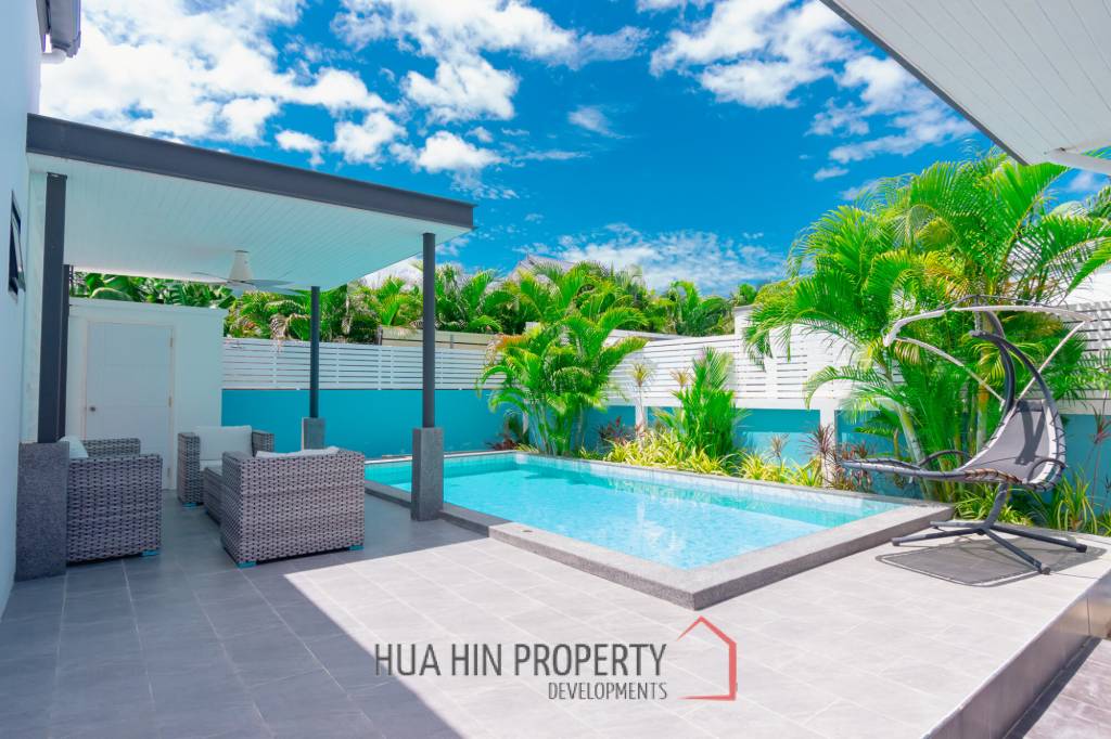 120 sqm modern pool villa in Thap Tai Hua Hin