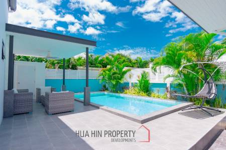 120 sqm modern pool villa in Thap Tai Hua Hin
