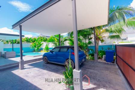 120 sqm modern pool villa in Thap Tai Hua Hin