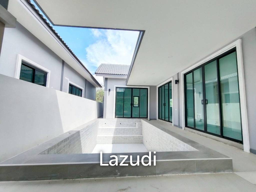 123 sqm Modern 3 BR Villa with Pool in Soi 102