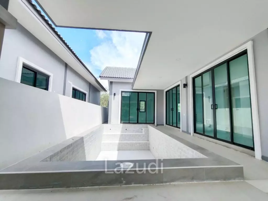 123 sqm Modern 3 BR Villa with Pool in Soi 102