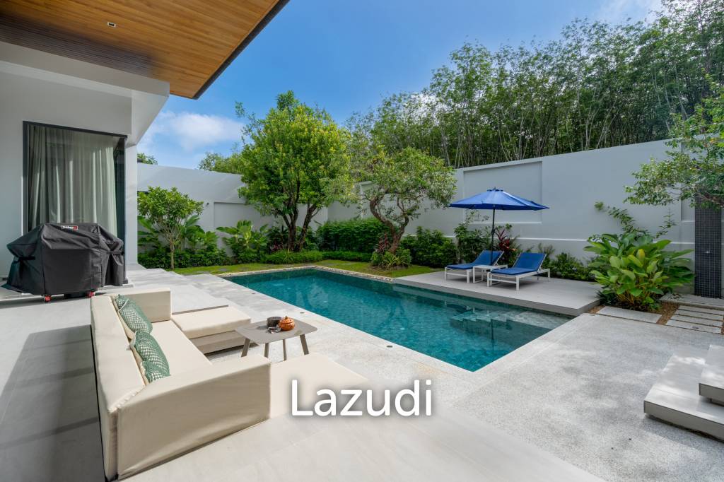 Modern Luxury 3-Bedroom Pool Villa for Sale in Thalang