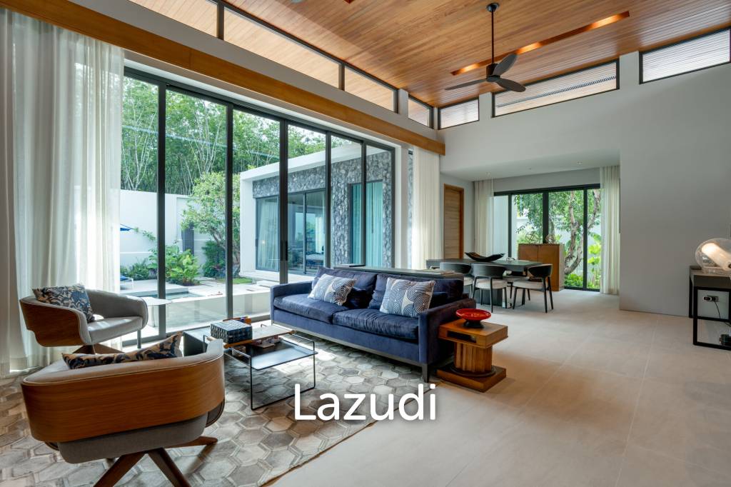 Modern Luxury 3-Bedroom Pool Villa for Sale in Thalang