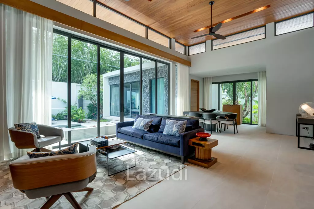 Modern Luxury 3-Bedroom Pool Villa for Sale in Thalang