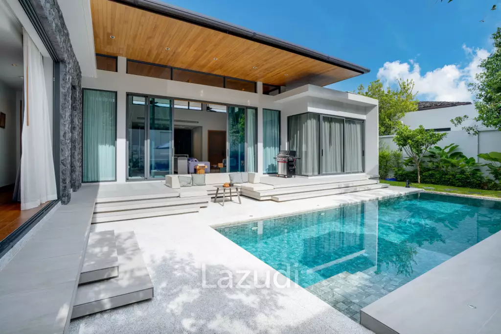 Modern Luxury 3-Bedroom Pool Villa for Sale in Thalang