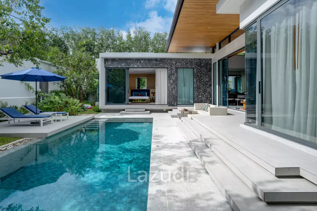 Modern Luxury 3-Bedroom Pool Villa for Sale in Thalang