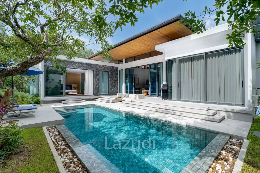 Modern Luxury 3-Bedroom Pool Villa for Sale in Thalang
