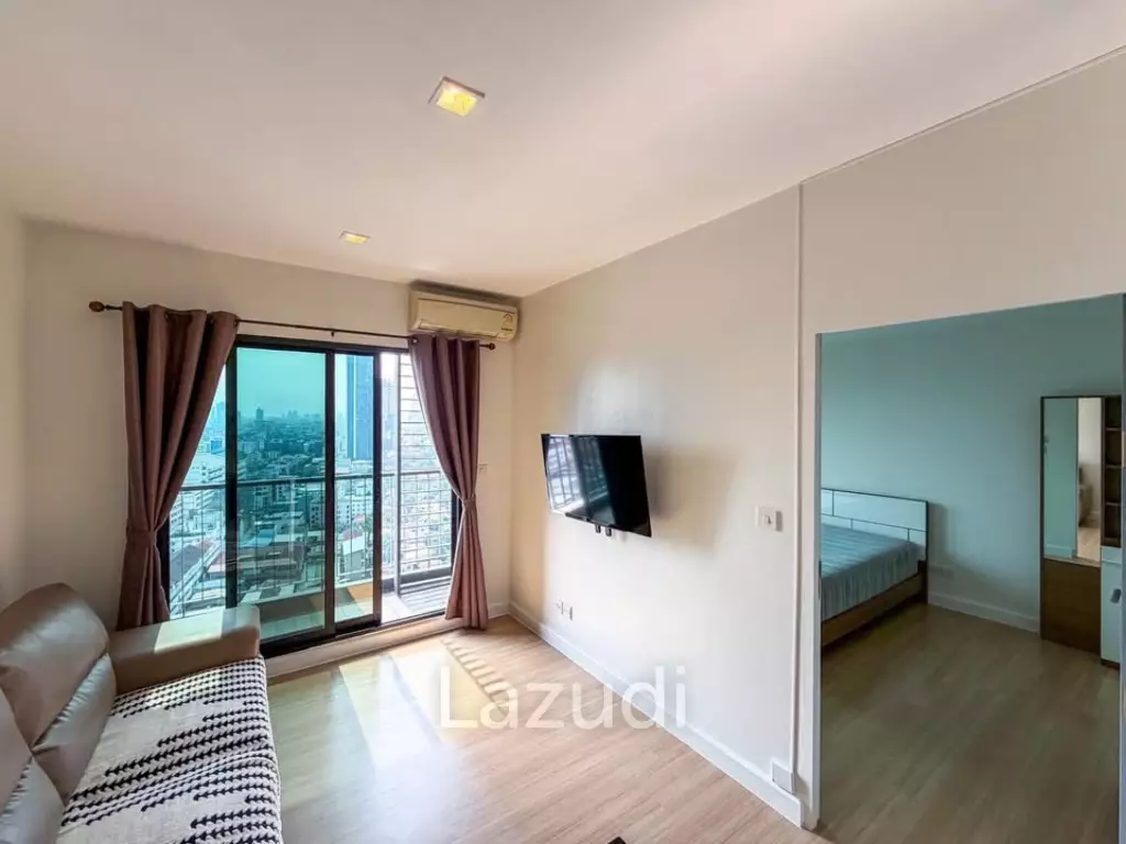 40 sqm high floor 1 bedroom condo at The Seed Mingle Sathorn Bangkok