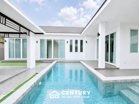 MODERN POOL VILLA  ON SOI 102 : 3 bed prime city location