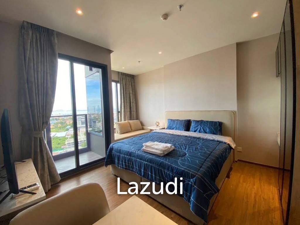 One-Bedroom High-Floor Sea View for Rent At Once Pattaya