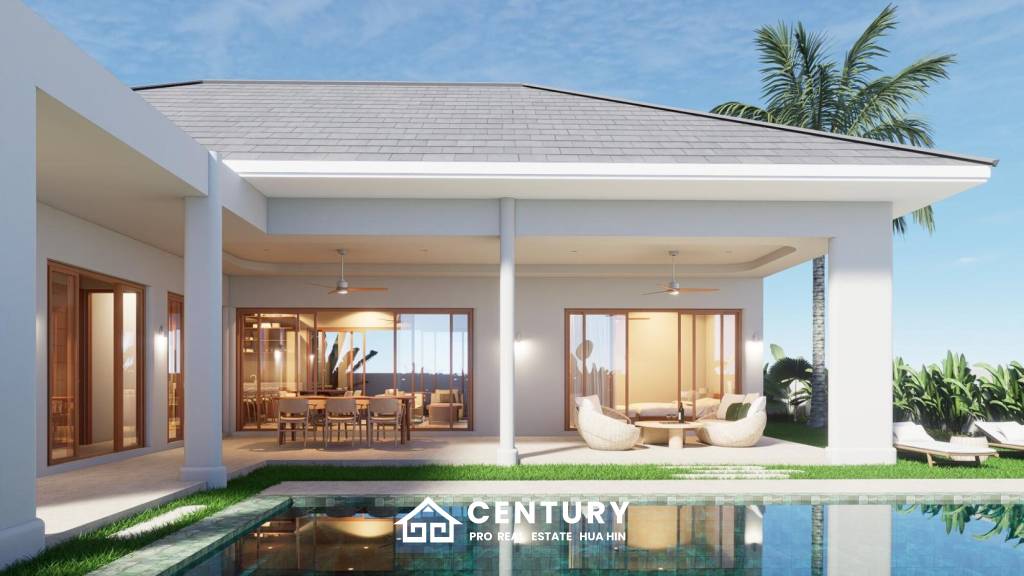 238 sqm modern pool villa in Hin Lek Fai Hua Hin
