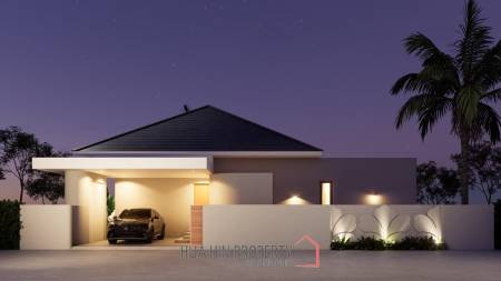 238 sqm modern pool villa in Hin Lek Fai Hua Hin
