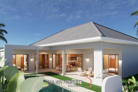 238 sqm modern pool villa in Hin Lek Fai Hua Hin