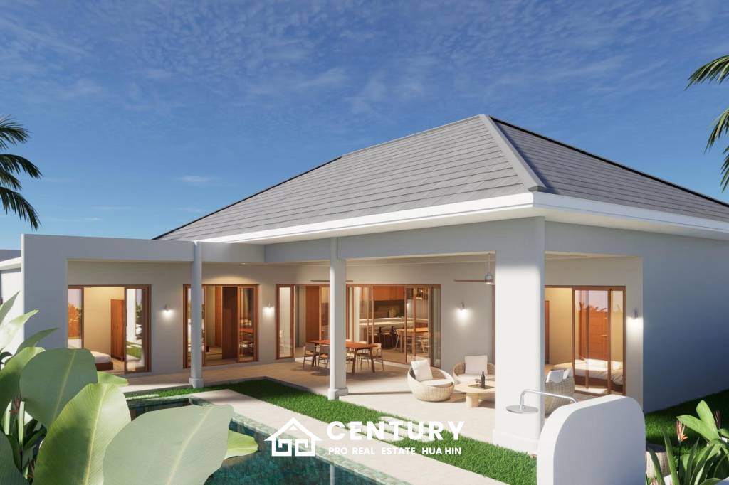 238 sqm modern pool villa in Hin Lek Fai Hua Hin