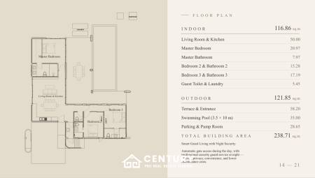 238 sqm modern pool villa in Hin Lek Fai Hua Hin