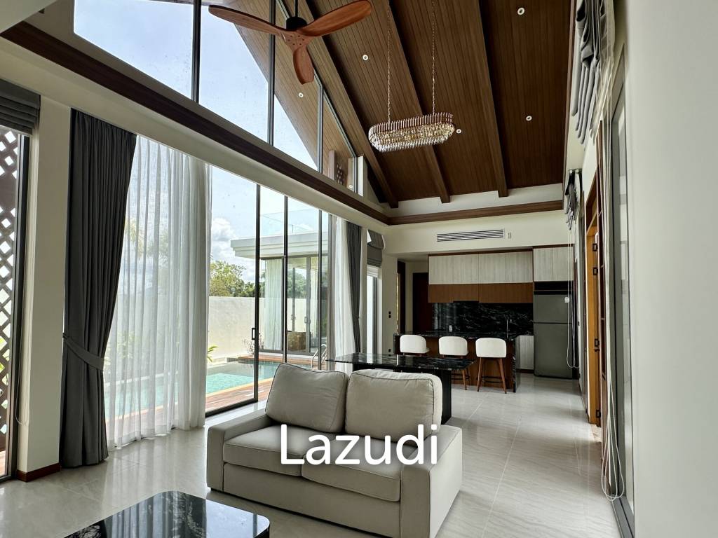 Ready to Move In: 3-Bedroom Pool Villa for Sale in Cherng Talay