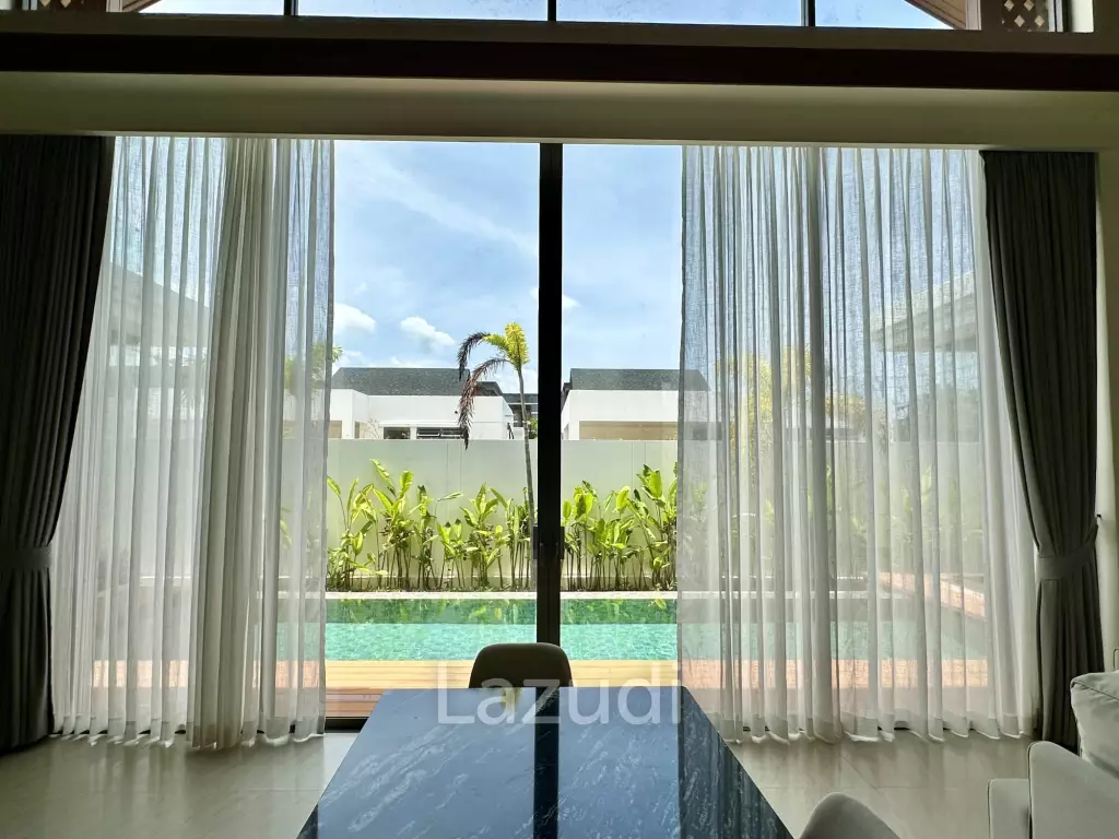 Modern 3-Bedroom Pool Villa for Sale in Bangtao
