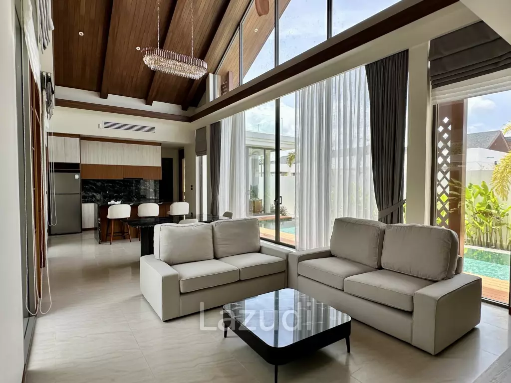 Modern 3-Bedroom Pool Villa for Sale in Bangtao
