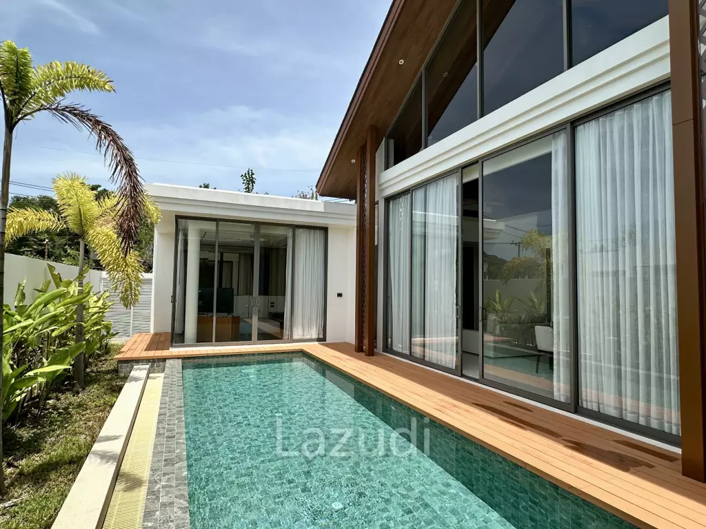 Modern 3-Bedroom Pool Villa for Sale in Bangtao