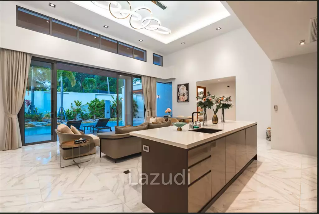 Modern 3-Bedroom Pool Villa for Sale in the Heart of Bangtao