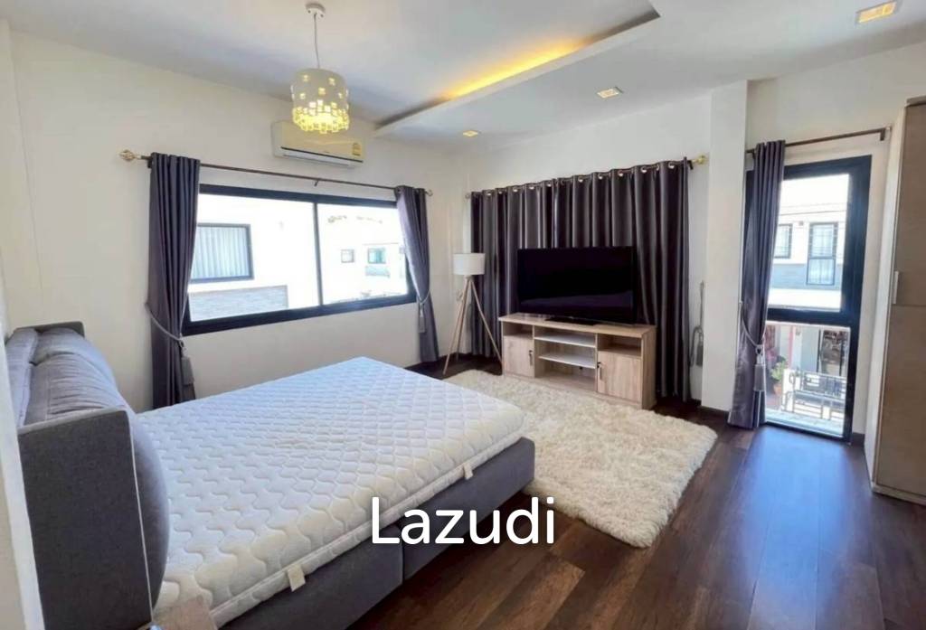 บ้านเดี่ยว 2 ชั้น 137 ตร.ม. ทำเลหนองปรือ พัทยา ใกล้เมือง เงียบสงบ