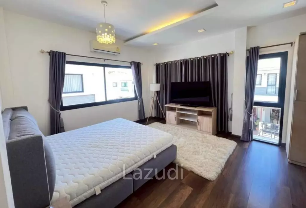 บ้านเดี่ยว 2 ชั้น 137 ตร.ม. ทำเลหนองปรือ พัทยา ใกล้เมือง เงียบสงบ