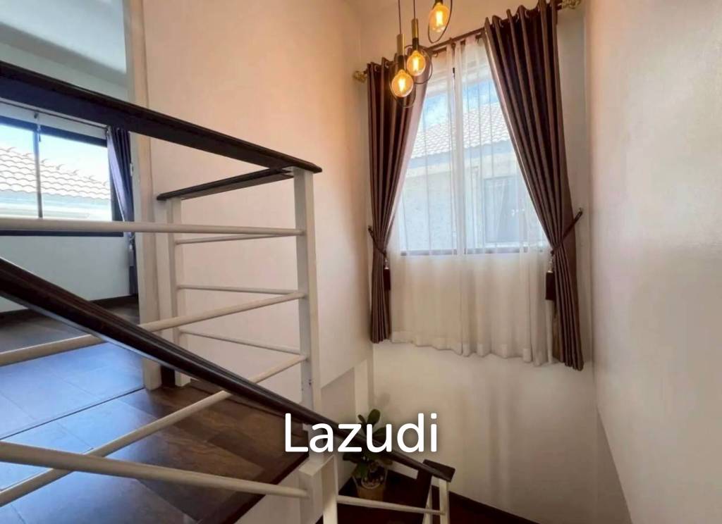 บ้านเดี่ยว 2 ชั้น 137 ตร.ม. ทำเลหนองปรือ พัทยา ใกล้เมือง เงียบสงบ