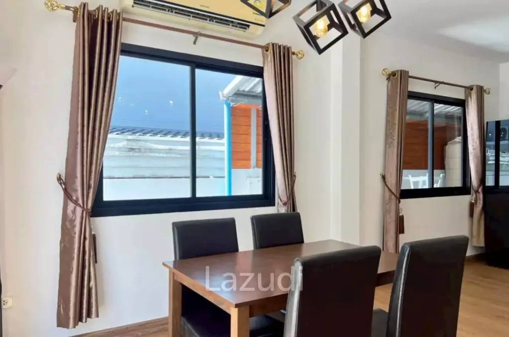 บ้านเดี่ยว 2 ชั้น 137 ตร.ม. ทำเลหนองปรือ พัทยา ใกล้เมือง เงียบสงบ