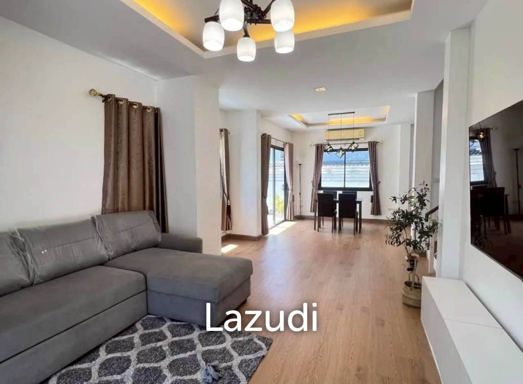 บ้านเดี่ยว 2 ชั้น 137 ตร.ม. ทำเลหนองปรือ พัทยา ใกล้เมือง เงียบสงบ