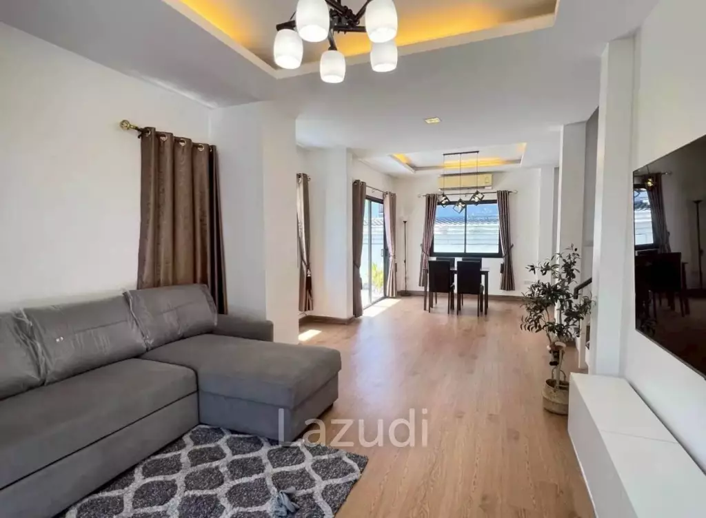 บ้านเดี่ยว 2 ชั้น 137 ตร.ม. ทำเลหนองปรือ พัทยา ใกล้เมือง เงียบสงบ