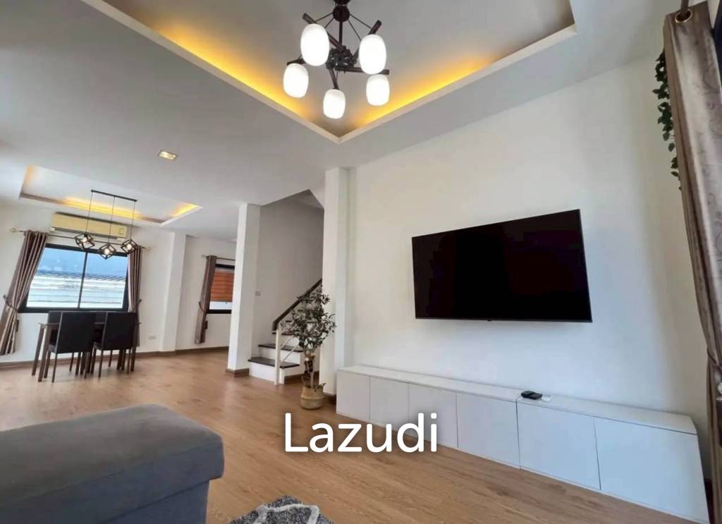บ้านเดี่ยว 2 ชั้น 137 ตร.ม. ทำเลหนองปรือ พัทยา ใกล้เมือง เงียบสงบ