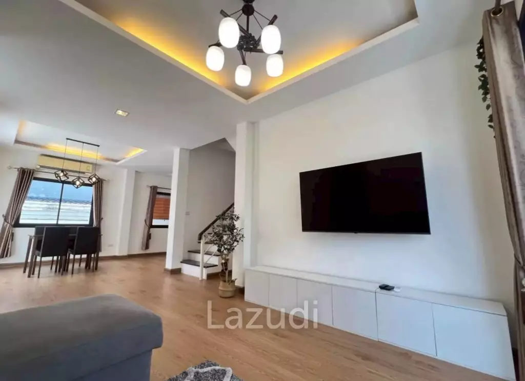 บ้านเดี่ยว 2 ชั้น 137 ตร.ม. ทำเลหนองปรือ พัทยา ใกล้เมือง เงียบสงบ