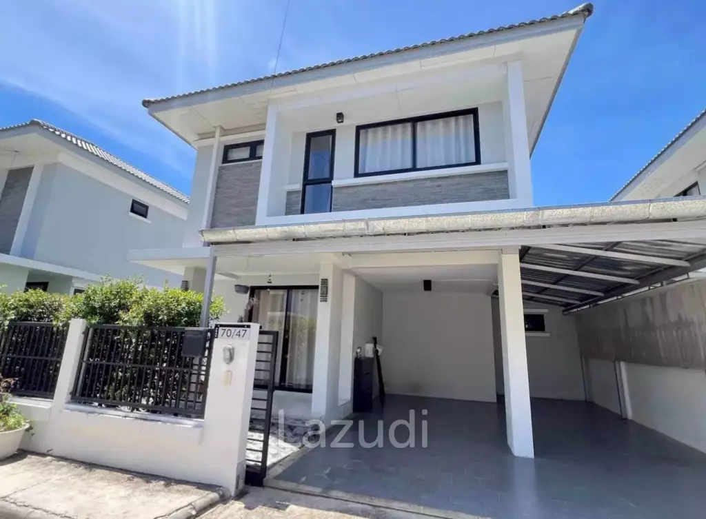 บ้านเดี่ยว 2 ชั้น 137 ตร.ม. ทำเลหนองปรือ พัทยา ใกล้เมือง เงียบสงบ