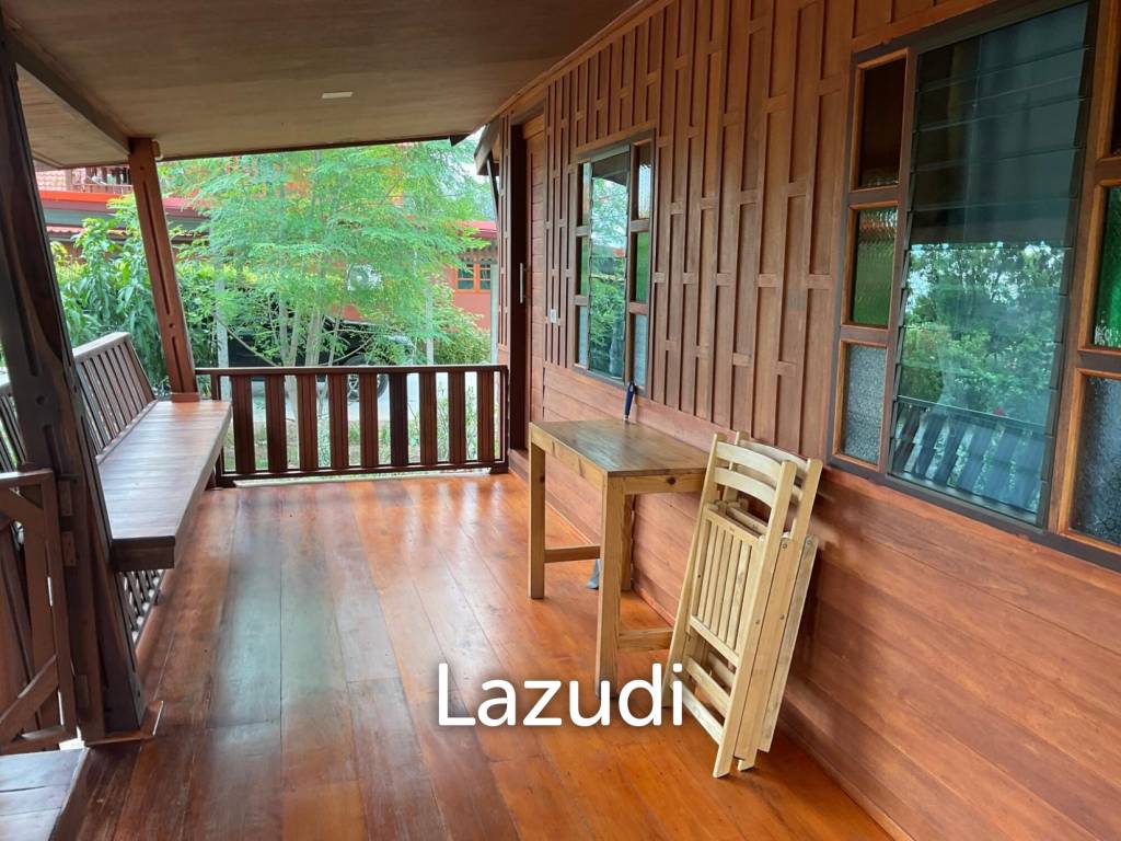 2 Storey Thai Style house with big land plot at Kuiburi