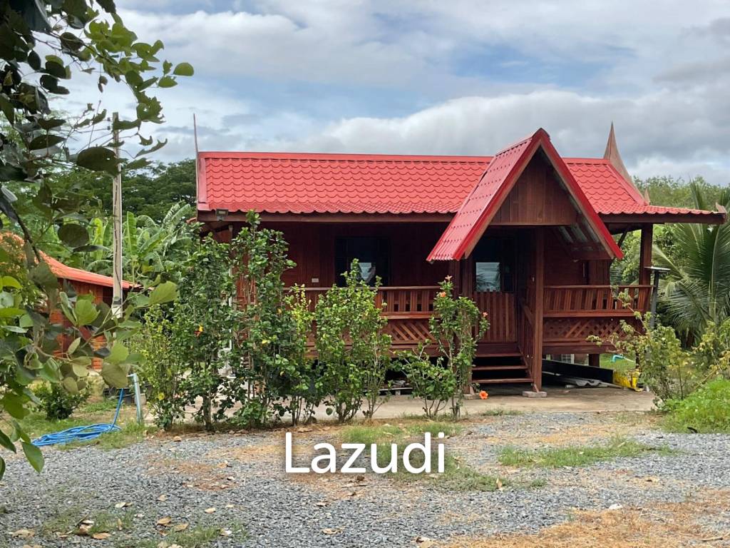 2 Storey Thai Style house with big land plot at Kuiburi