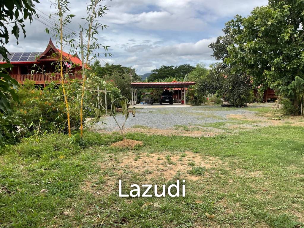 2 Storey Thai Style house with big land plot at Kuiburi