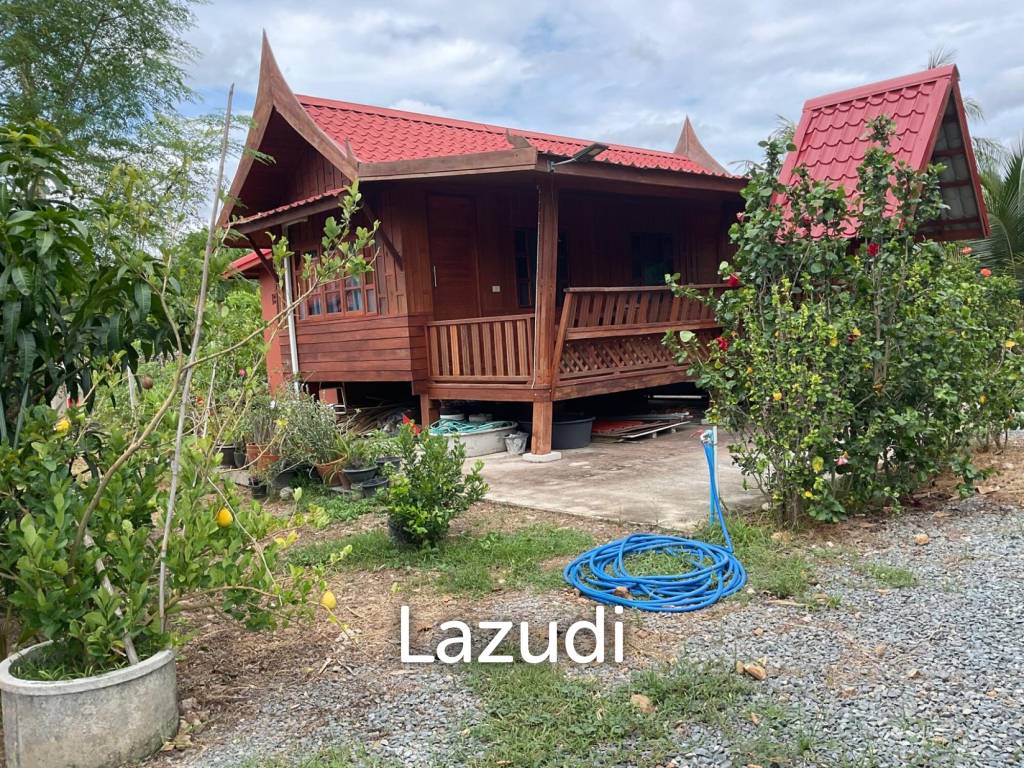 2 Storey Thai Style house with big land plot at Kuiburi