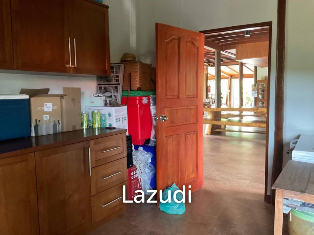 2 Storey Thai Style house with big land plot at Kuiburi