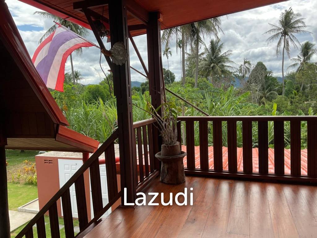 2 Storey Thai Style house with big land plot at Kuiburi