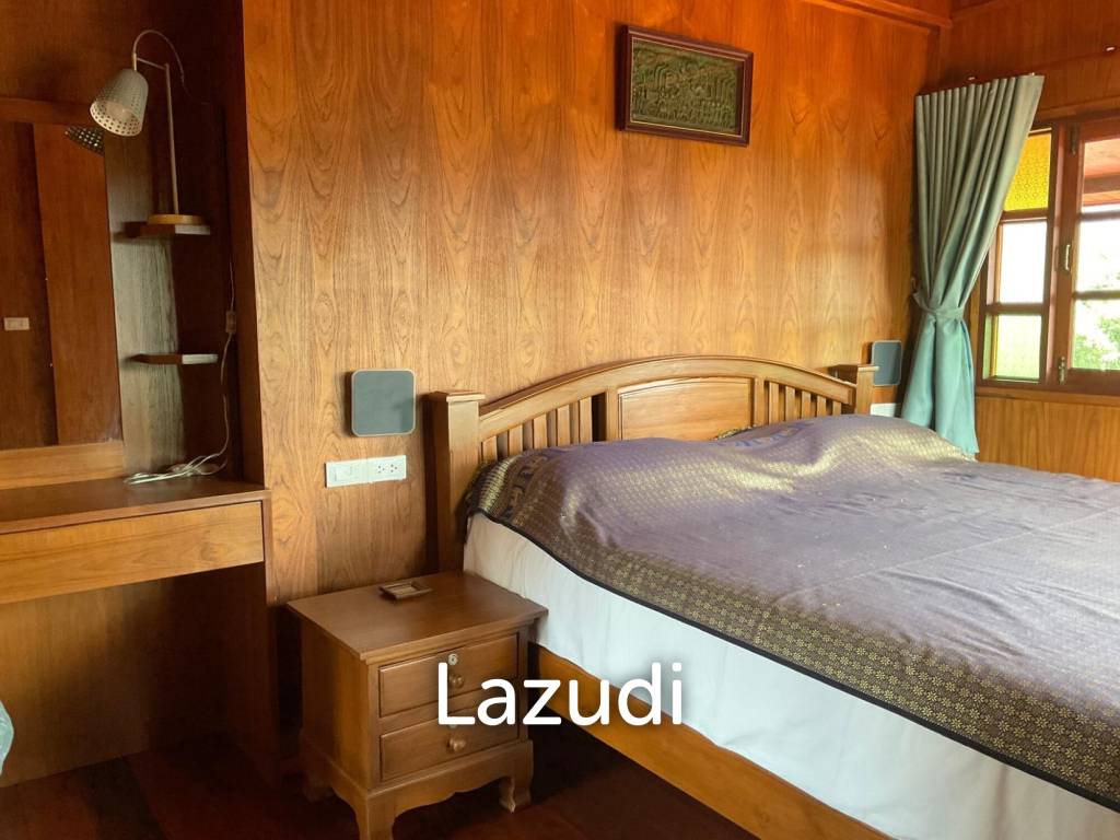 2 Storey Thai Style house with big land plot at Kuiburi
