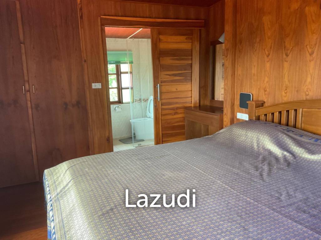 2 Storey Thai Style house with big land plot at Kuiburi
