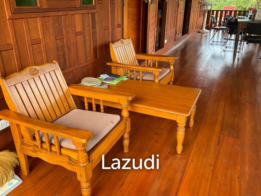 2 Storey Thai Style house with big land plot at Kuiburi